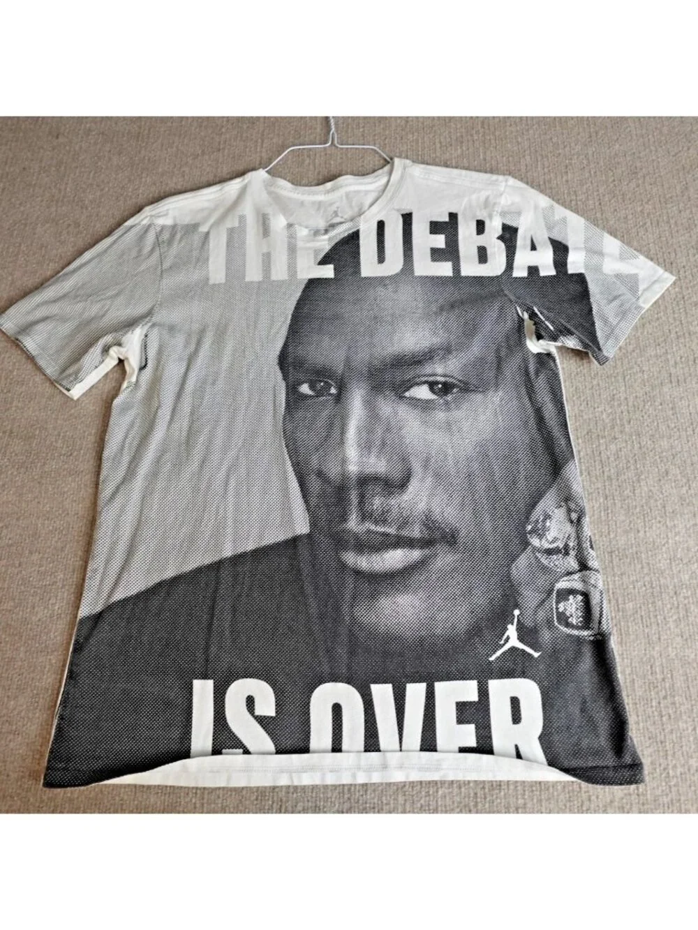 Jordan Shirt Medium White The Goat AV6082